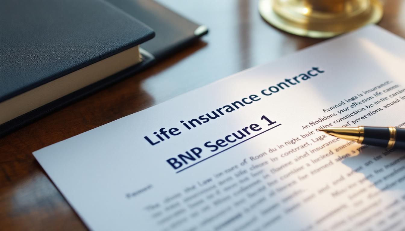 BNP Secure 1 : analyse juridique du contrat d'assurance-vie